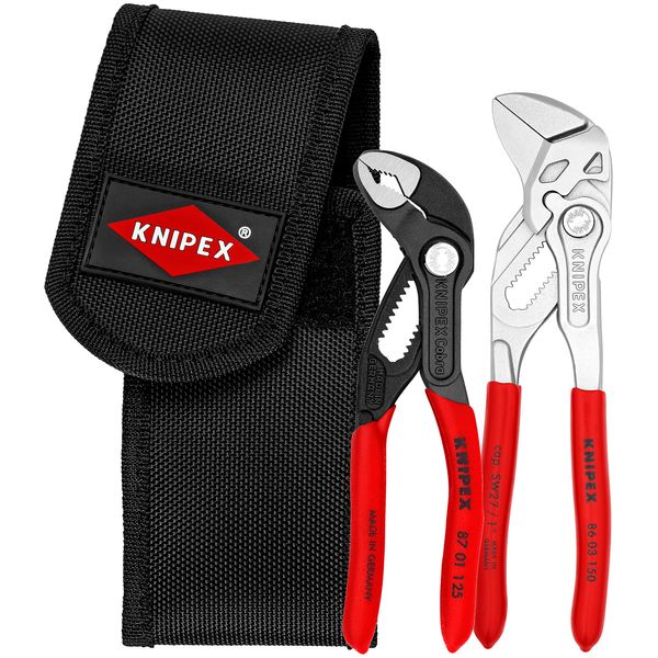 Knipex 00 20 72 V01 Mini pliers Set in belt tool pouch