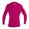 O'Neill Wetsuits Youth Basic Skins Short Sleeve Rash Guard - Watermelon, 10