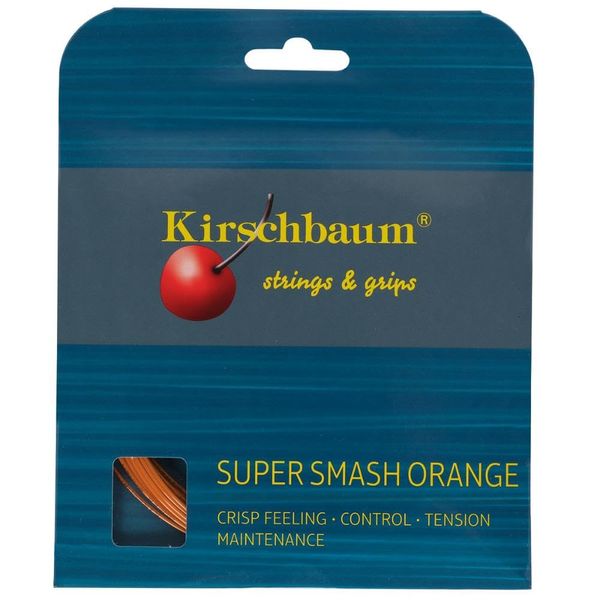 Kirschbaum Super Smash String Set - Orange, 1.28 mm