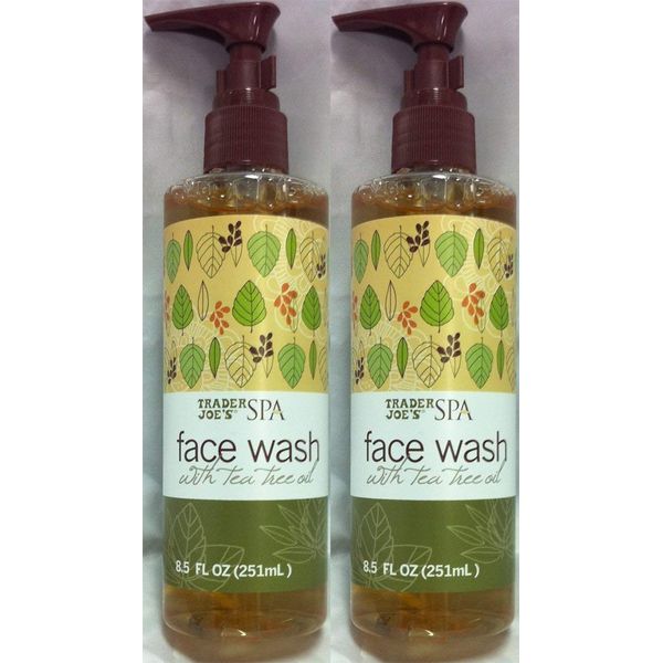Trader Joe's Spa Face Wash with Tea Tree Oil (2 Packs)