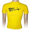 Body Glove Junior’s Basic Short Sleeve Rash Guard (Yellow, 4/7X)