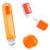 Travel Toothbrush Bulk Folding Toothbrush with Toothbrush Box Soft Potable Travel Size Toothbrush Individually Wrapped Toothbrush for Travel Camping School Home Supplies(4 Pieces)