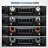7" inch LED Headlight DRL Angel Eyes for Harley-Davidso
