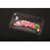 PET Clear  7.28" X 5.39 "X 1.37" Rectangle Meat Tray 350 counts