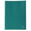 Exacompta - Ref 8563E - Soft PP Display Book - Suitable for A4 Documents, Made from Polypropylene, Lightweight, 60 Pockets, 120 Viewing Pages - Green Cover