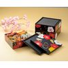 6.0 Tri-Tier Square Weight (Black) Cherry Blossom Play (with Tappa)