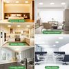 6Pack 13 Inch Ceiling Light Fixture, 3000K/3500K/4000K/5000K/6500K Adjustable LE