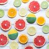 Grapefruit Tangerine Luxury Bath Bombs -Set of 10 - Extra Large - 4.5oz