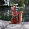 Sandy the squirrel 20cm Resin Garden ornament