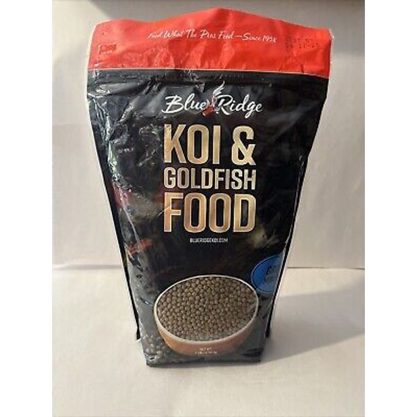 Blue Ridge Koi And Goldfish Food 2Lb Mini Pellet For Healthy Fish