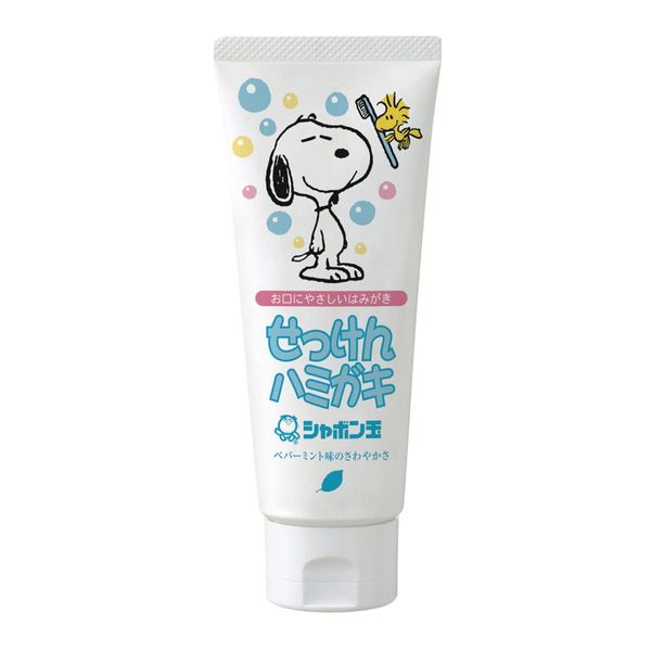 Shabondama Soap Toothpaste, 4.9 oz (140 g), Set of 5