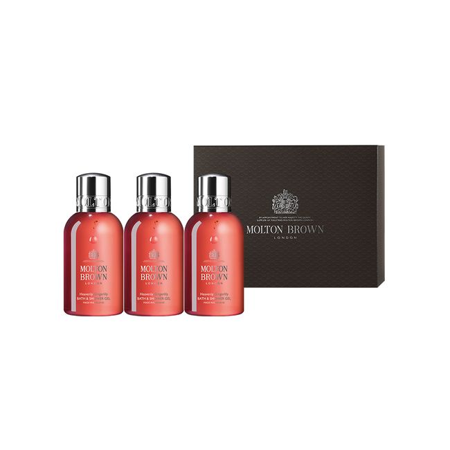 [Family Month Gift Recommendation] Molton Brown Heavenly Ginger Lily Bath &amp; Shower Gel 100ml Trio Set (Travel Size)