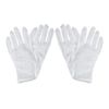 Art Alternatives Soft White Cotton Gloves 4/Pkg