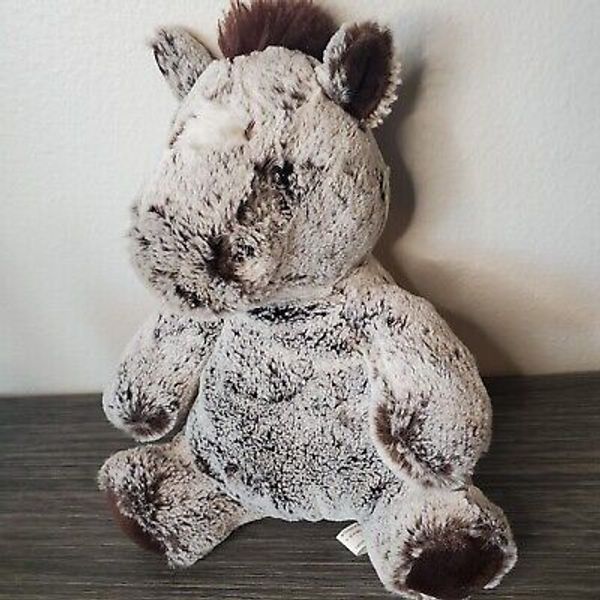 Aurora Horse Froated Brown Plush Stuffed Farm Animal Toy Doll 12" Soft