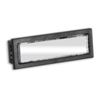 LIRA name plate button, outer dimensions: 65 x 22 mm; installation dimensions: 60.5 x 18 mm