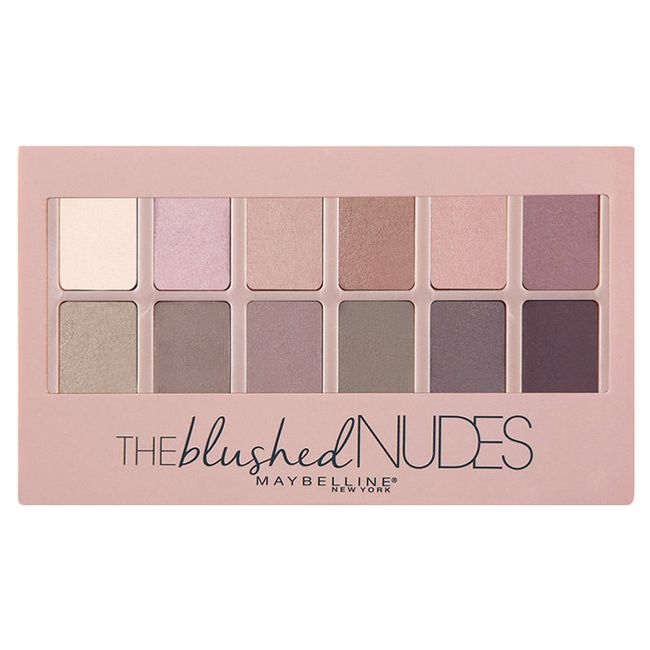 Maybelline New York The Nude Palette Eyeshadow, Nude Color, 1pc