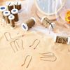 20 Pieces Assorted Hot Roller Clips Replacements, Fits Most Sized Rollers Curlers (Large, Medium, Small)