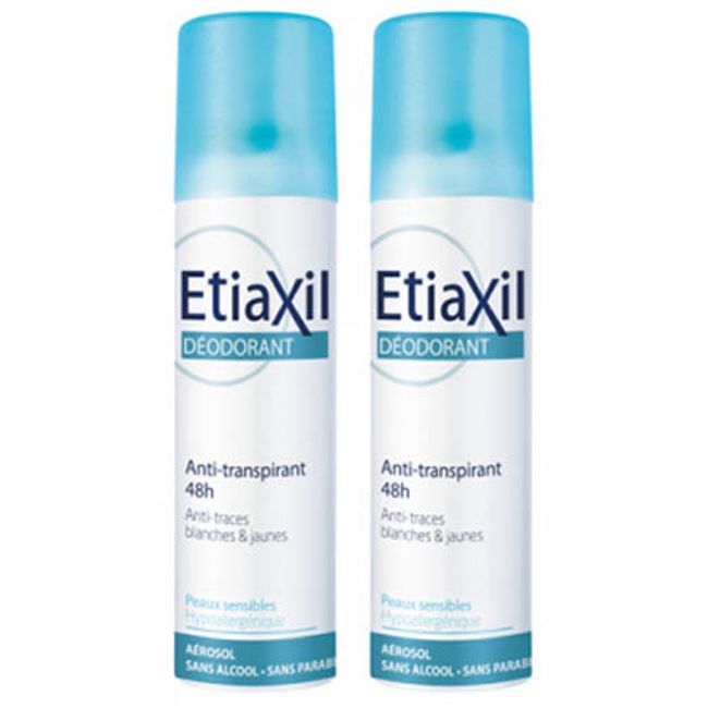 ETIAXIL Perspirex French Edition Deodorant &amp; Anti-Transpiran Spray 48 Hours 150ml Set of 2 Directly from France