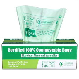 Compostable Trash Bags, 2.6 Gallon, 270 Total Count, Sturdy