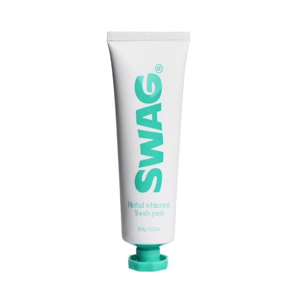 Swag Herbal Whitening Toothpaste, Super Mint, Xylitol Blend, 3.5 oz (100 g)