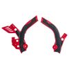 Acerbis X-Grip Frame Guards Red/Black For Beta 300 RR 2013-2019