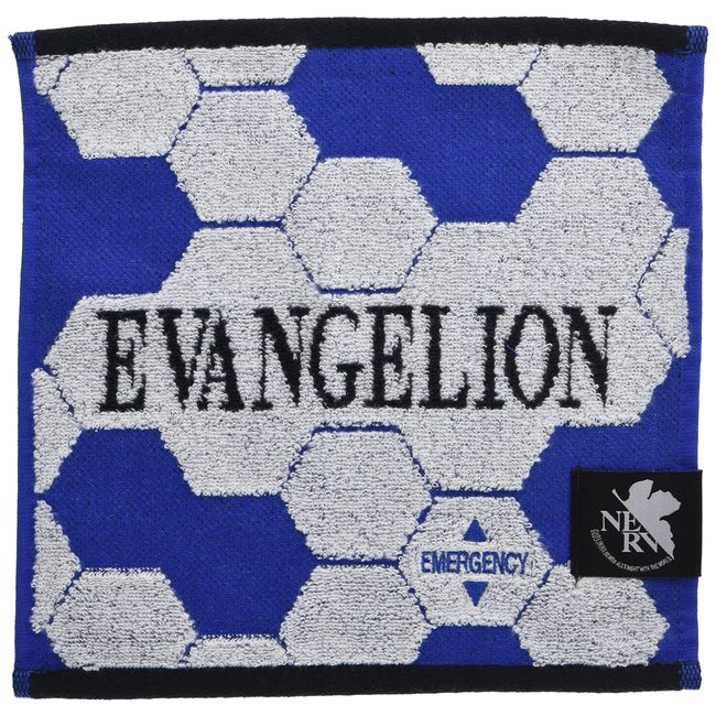 Marushin 4885001800 Mini Towel, Evangelion Emergency 100% Cotton