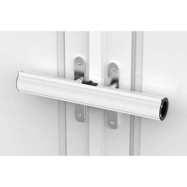 Sevko Patio Door Security Lock for French Double Doors with Scratch Protection Inserts, Easy Install, Extra Security, White