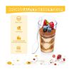3 oz Mini Dessert Cups with Lids and Spoons Dessert Cups Clear Plastic Shoote...