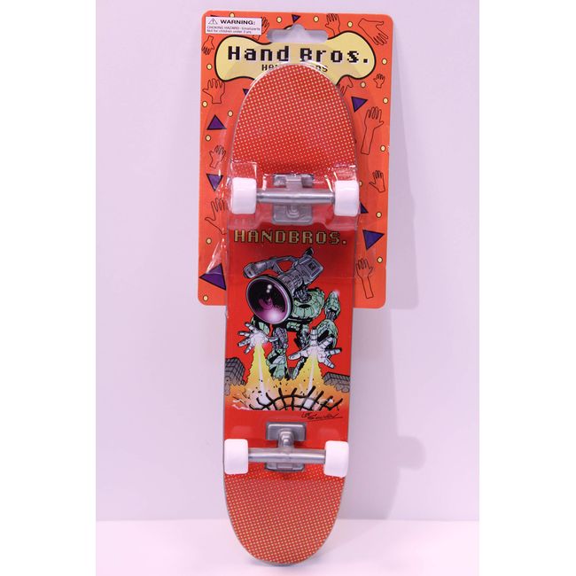 HANDBROS Handboard Skateboard 27cm 10.5 inch Tech Large Finger Board W/Grip 'VXBOT'