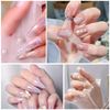 Aurora Powder Mirror Powder 6 Colors Set Holo Chameleon Neon Powder Nail Parts Gel Nails Metallic Nails Mirror Nails Nail Powder For Nail Art Resin