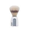 nom Erik Natural Bristle Shaving Brush (Handle: White)