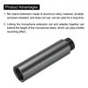 sourcing map Mic Stand Extension Tube 5/8 Thread Microphone Extension Rod for Mic Stand