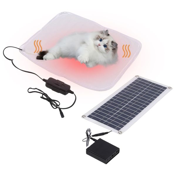 100W Solar Heating Pad Electric Blanket Solar Panel Pet Heating Pad Foot Warmer