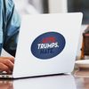 CafePress Love Trumps Hate Oval Car Bumper Sticker
