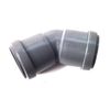 FLOPLAST 40mm Grey Pushfit 135 Degree Waste Pipe Bend