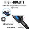 3-Pack 90 Degree Right USB Type C Fast Charger Charging Cable For iPhone 15 16