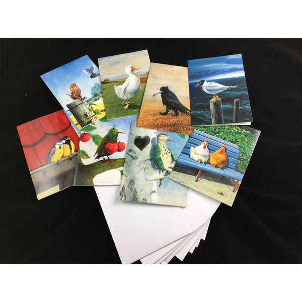 Inkognito Note Card Set by Rudi Hurzlmeier