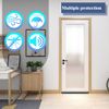 Draft Excluder - 96cm, Efficient Noise Blocker & Cold Air Stopper - Energy-Efficient Bottom Door Seal, Brown