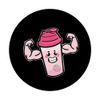 Cute Fit Protein Shaker PopSockets Swappable PopGrip