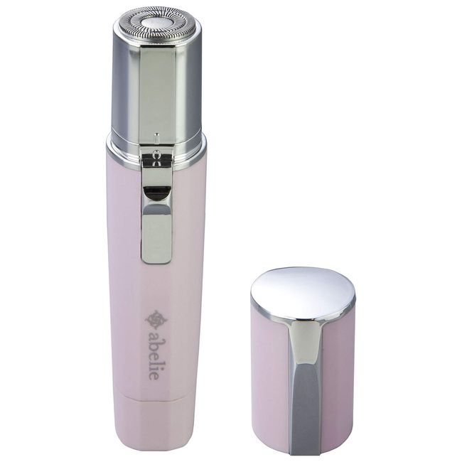 Rosenstar BP-076 Beauty Plus Electric Shaver, Stick Type, Battery-Operated, For Face and Body, Face Care, WET Shavable, Pink