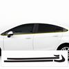 BOGAR TECH DESIGNS Side Window Chrome Delete Overlay Compatible with Chevrolet Cruze 2016-2019, Gloss Black