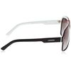 Carrera 33 Rectangular Sunglasses, BKCRWHBKW