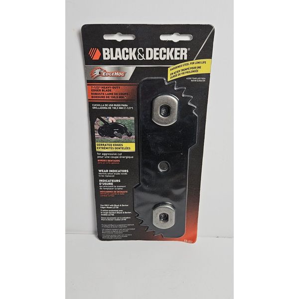 Black & Decker Lawn Edger Blade EB-007 Edge Hog  LE750  7.5-Inch NOS New Sealed