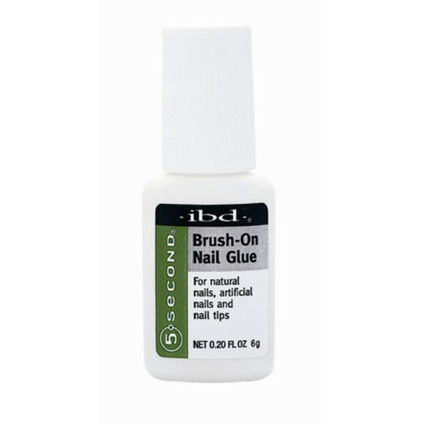 IBD 5 Second Brush on Nail Glue, 6 g