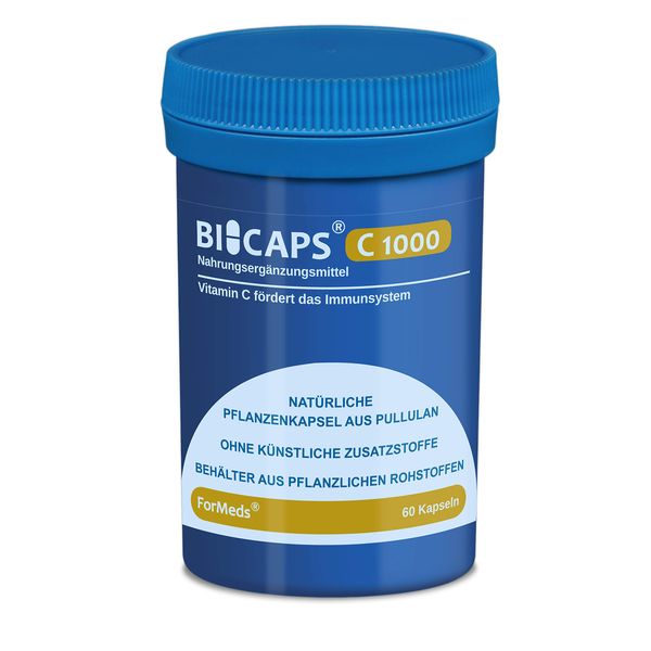 Bicaps Vitamin C-1000 1000mg 30 Servings of 60 Capsules ForMeds