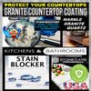 COUNTERTOP SEALER STAIN PROTECTION MARBLE GRANITE QUARTZ TILE SOLID SURFACE TILE