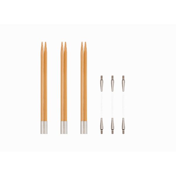 Tulip TCS-12 Tulip Knitting Needles "Carry-S Switchable Bamboo Needle Set"