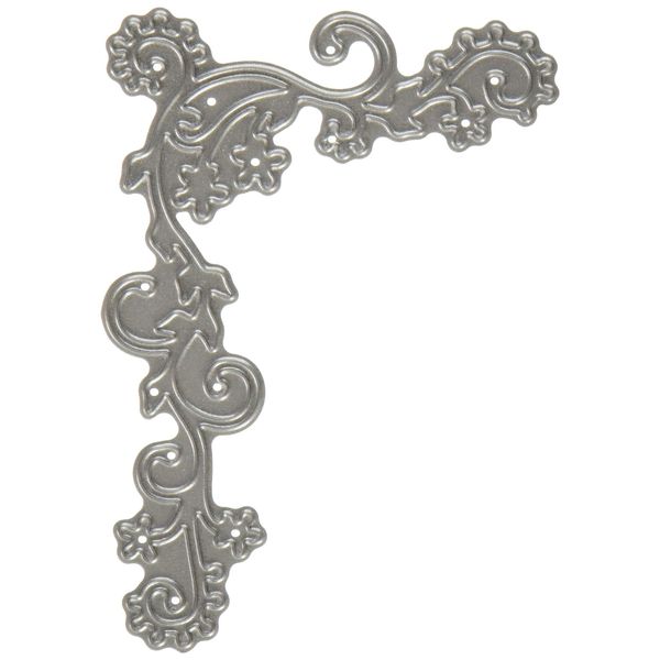 die-namites Floral Corner Universal Cutting Die