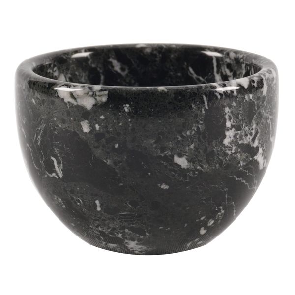 Radicaln Shaving Cream Bowl Black Handmade Marble Shaving Bowl Mens Barber Supplies - Bowl For Esthetician Supplies Like Shaving Gel - Used By Barber For Beard Bar Clean Up