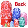 YAKELUS 10pcs Russian Nesting Dolls Matryoshka handmade1051